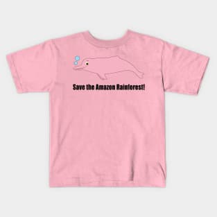 Boto Dolphin: Save the Amazon Rainforest! Kids T-Shirt